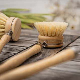 Sisal Beech Wood Household Cleaning Brush